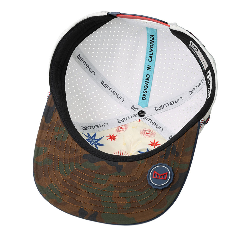Melin Hydro Coronado Hat Merica Camo C