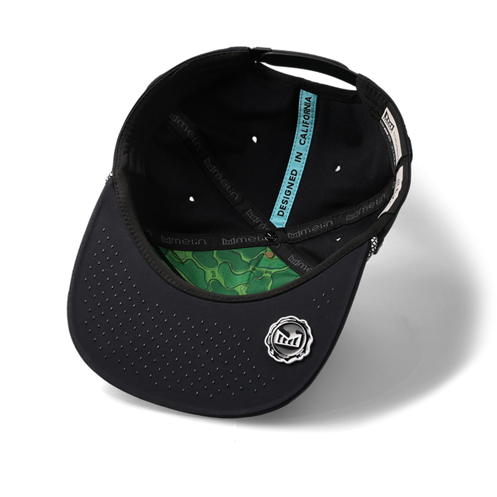 Melin Hydro Coronado Links FDN Hat Black C