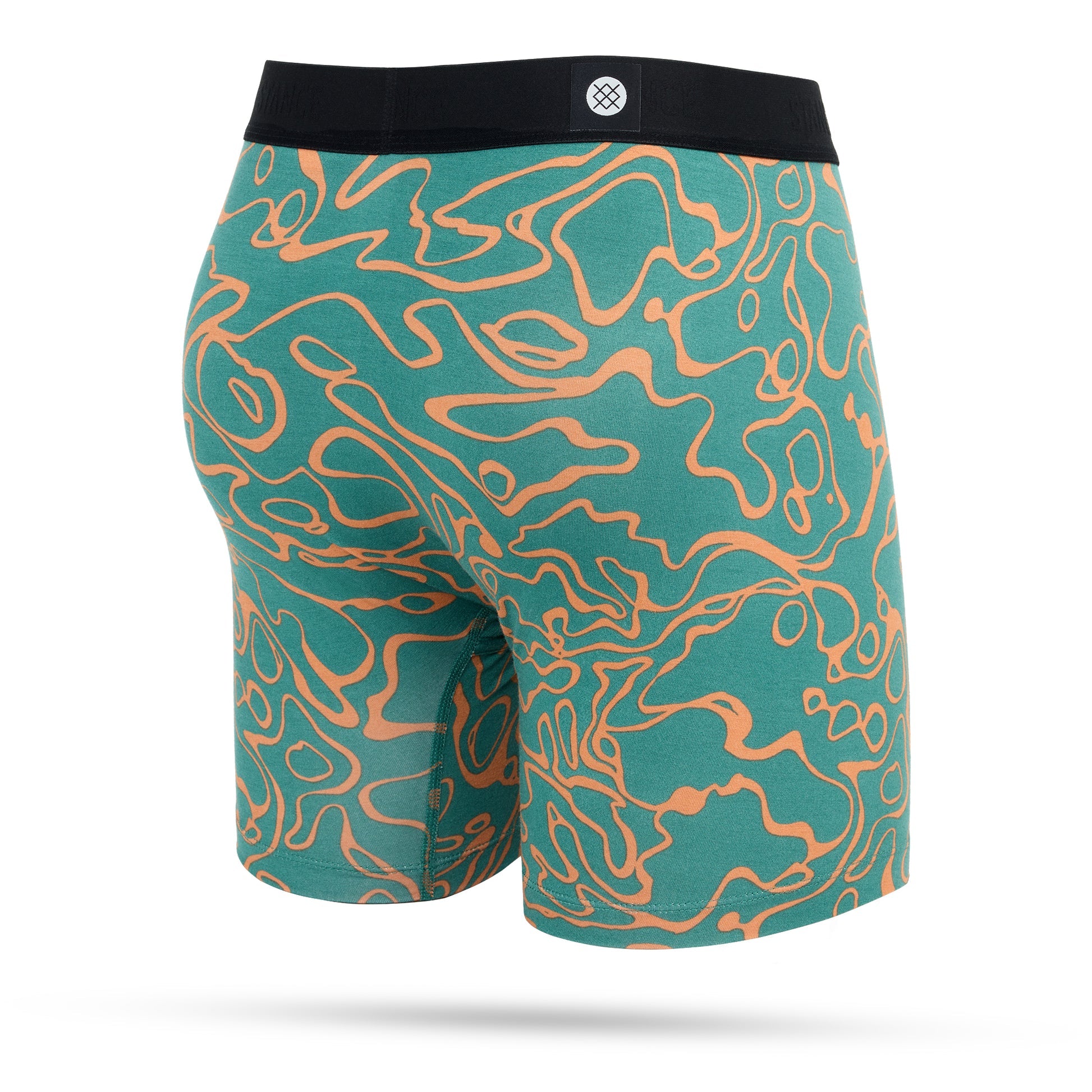 Stance Lava Lamp Boxer Brief TEAL M