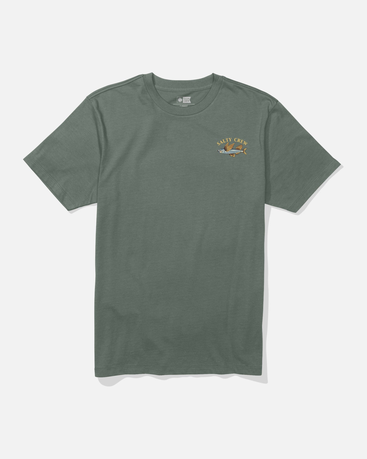 SALTY CREW FLY HOME SS TEE Laurel Wreath S