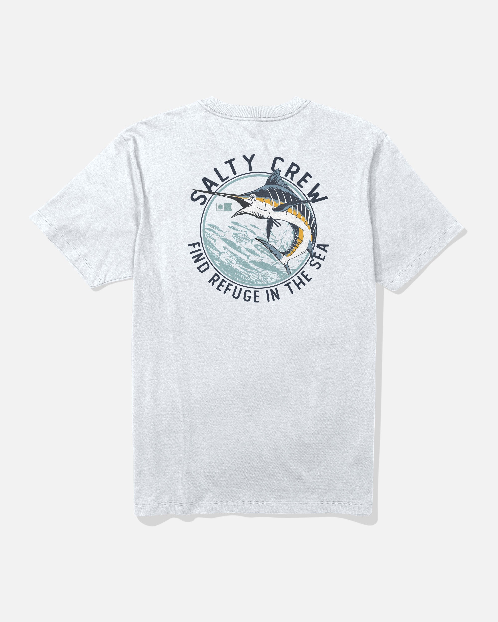 Salty Crew SCHOOLED SS TEE Shirt White M