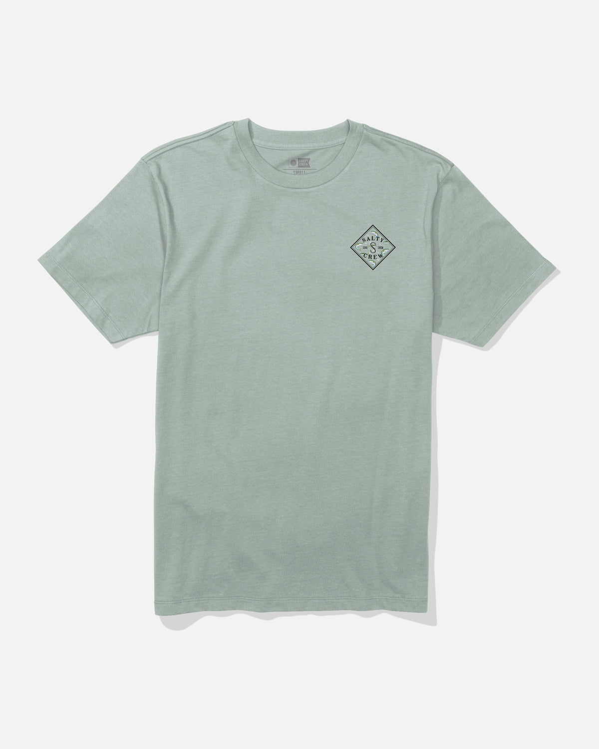 Salty Crew Tippet Fill SS Tee Aqua Grey M