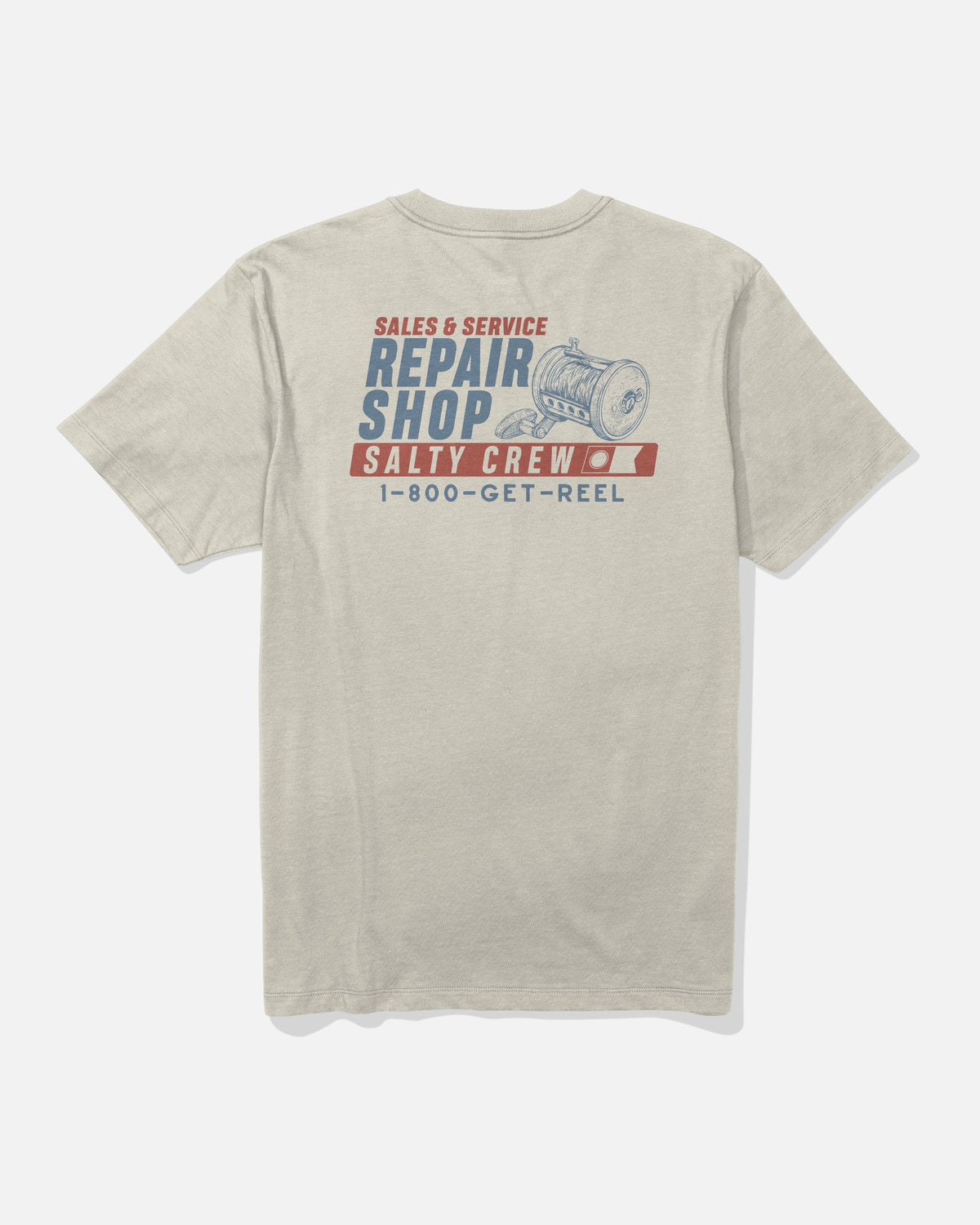 Salty Crew Reel Repair SS Tee Bone S
