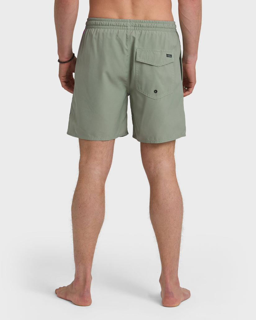 QUIKSILVER FLECKY ISLAND SS JDG-JADE GRAY L