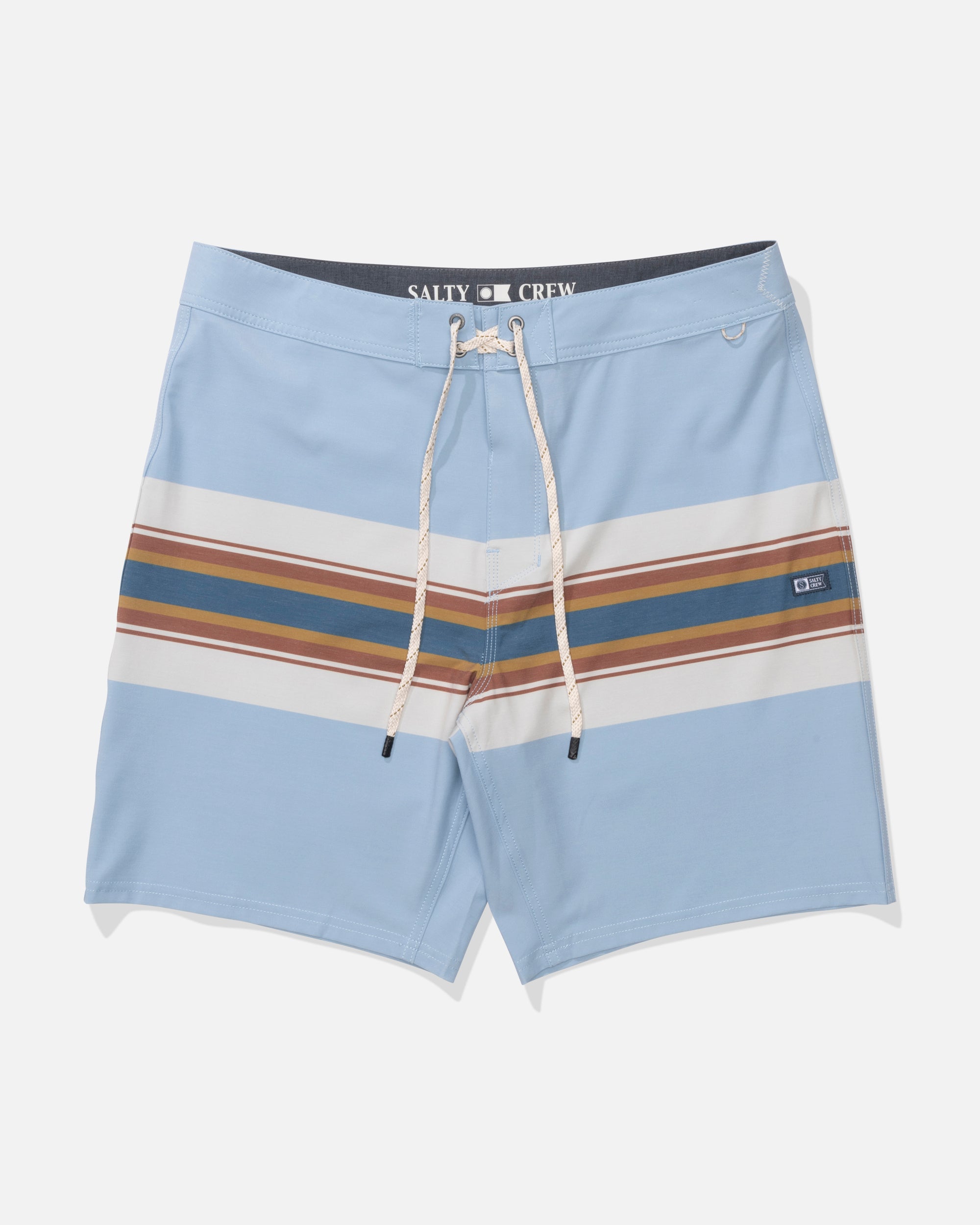 Salty Crew Stripe Boardshort CoastBlue 30