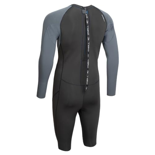 O Neill Thinskins 0.5mm LS Springsuit R76-Black-Graphite-Graphite XXL