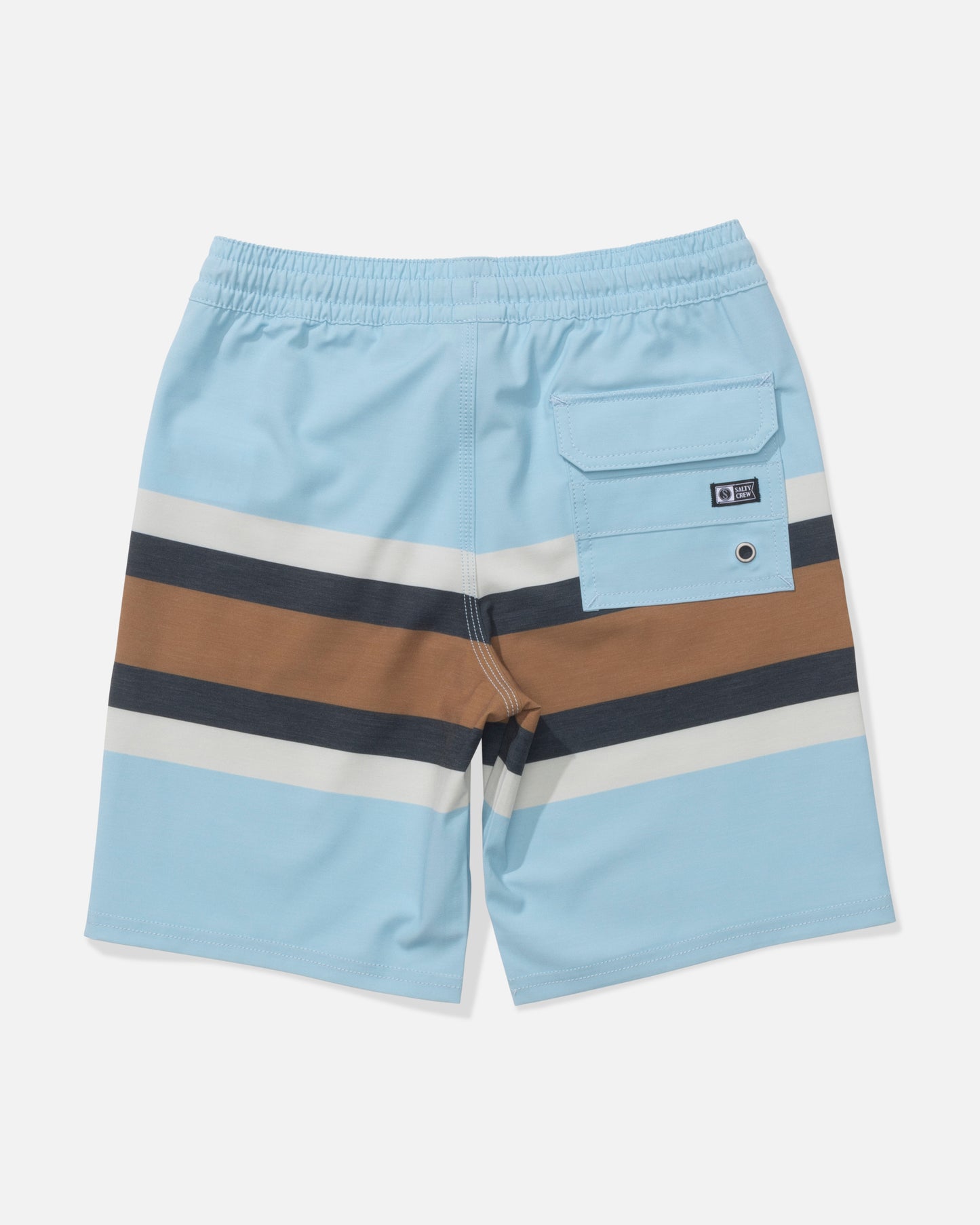 SALTY CREW CREW BOYS STRIPE VOLLEY Clear Sky S