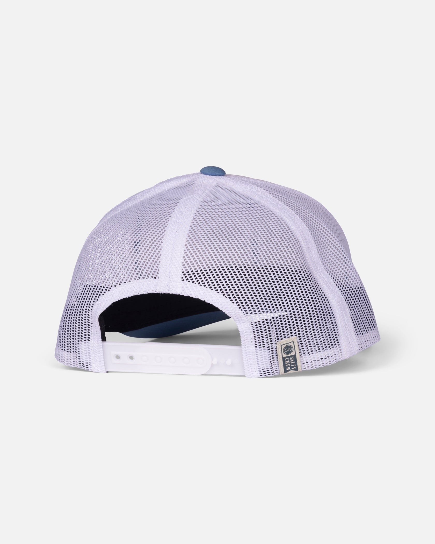 Salty Crew Pinnacle 2 Retro Trucker Hat Black/Hydro One SIze
