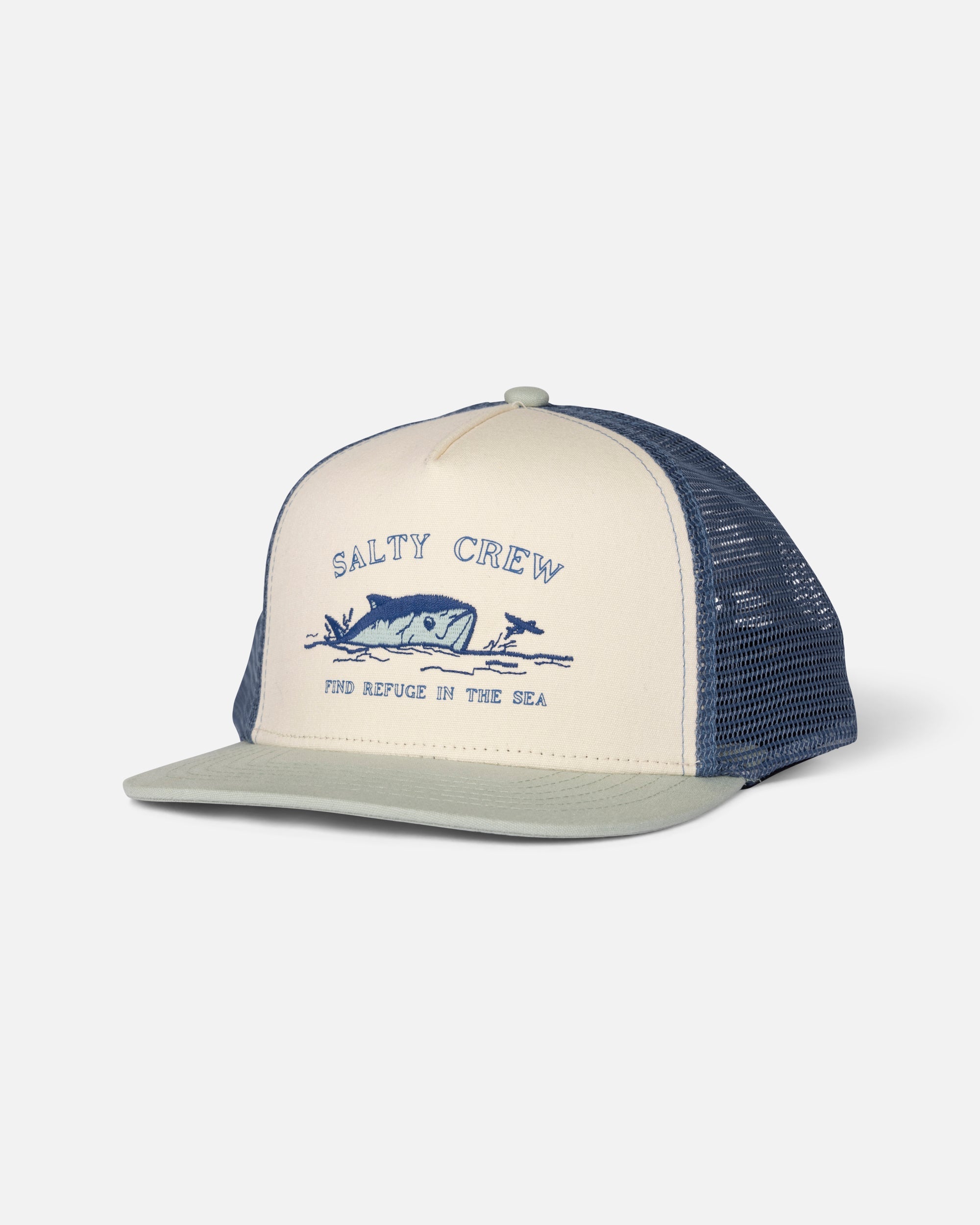 Salty Crew NATIVE VIBES BOYS TRCKR Hat Mid Blue 1Sz