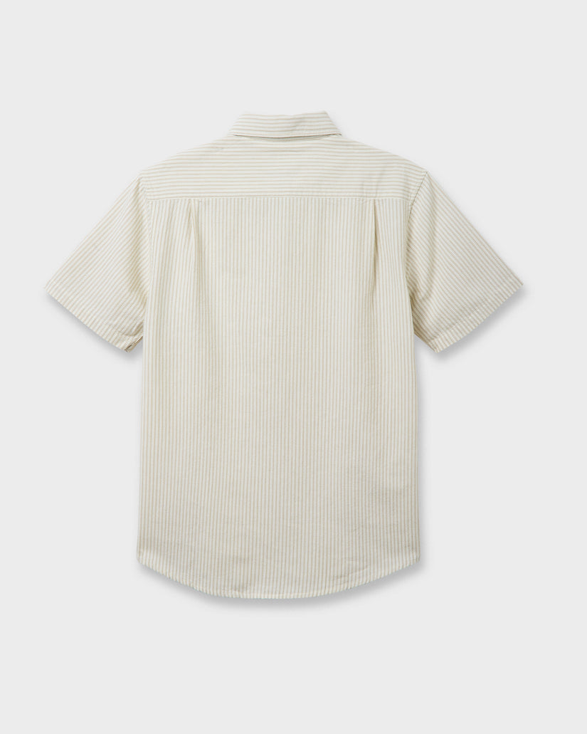 Quiksilver Oxford Stripe Classic SS MST-MOONSTRUCK M