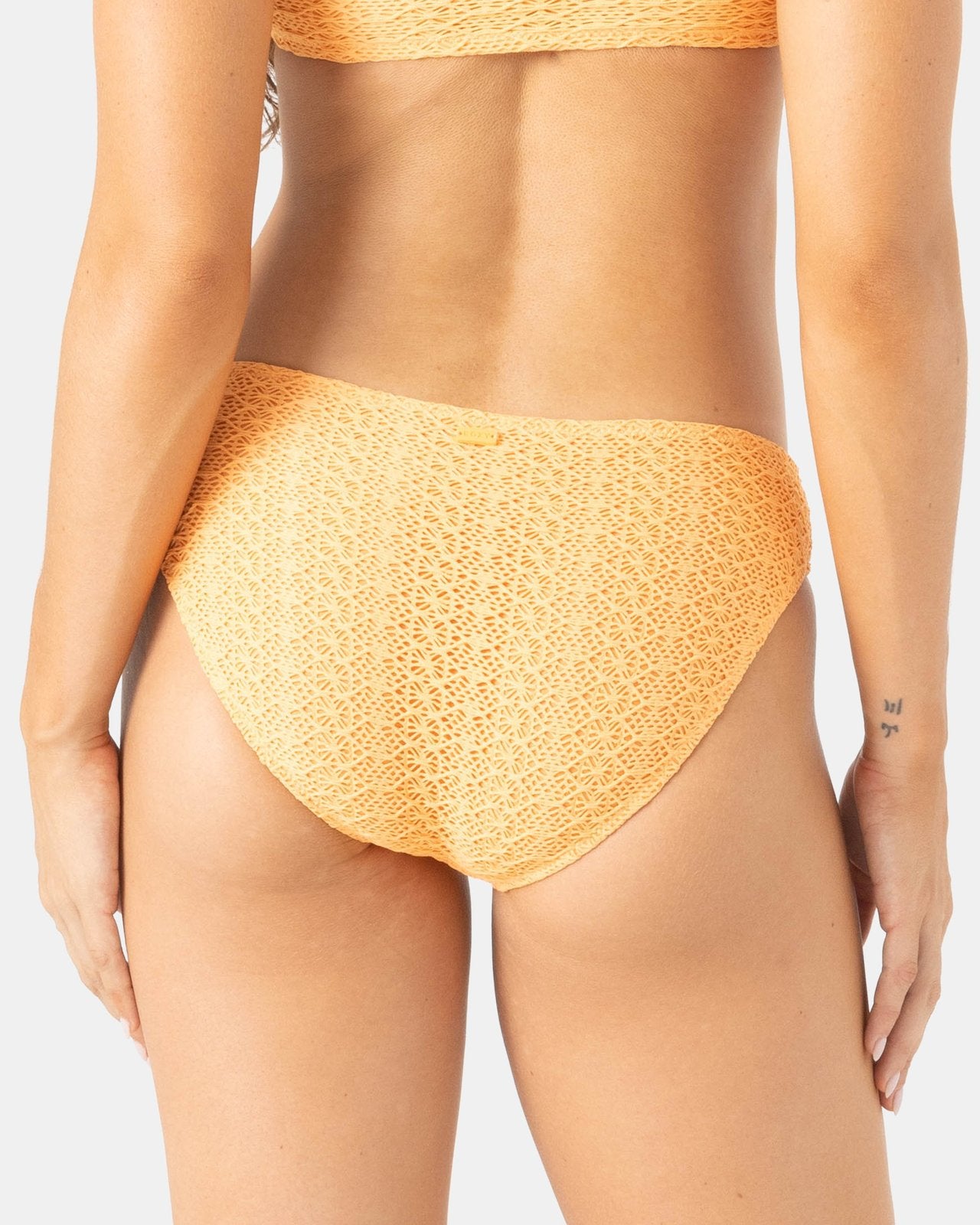 Roxy Crochet Hipster Full Bikini Bottom PPY XS