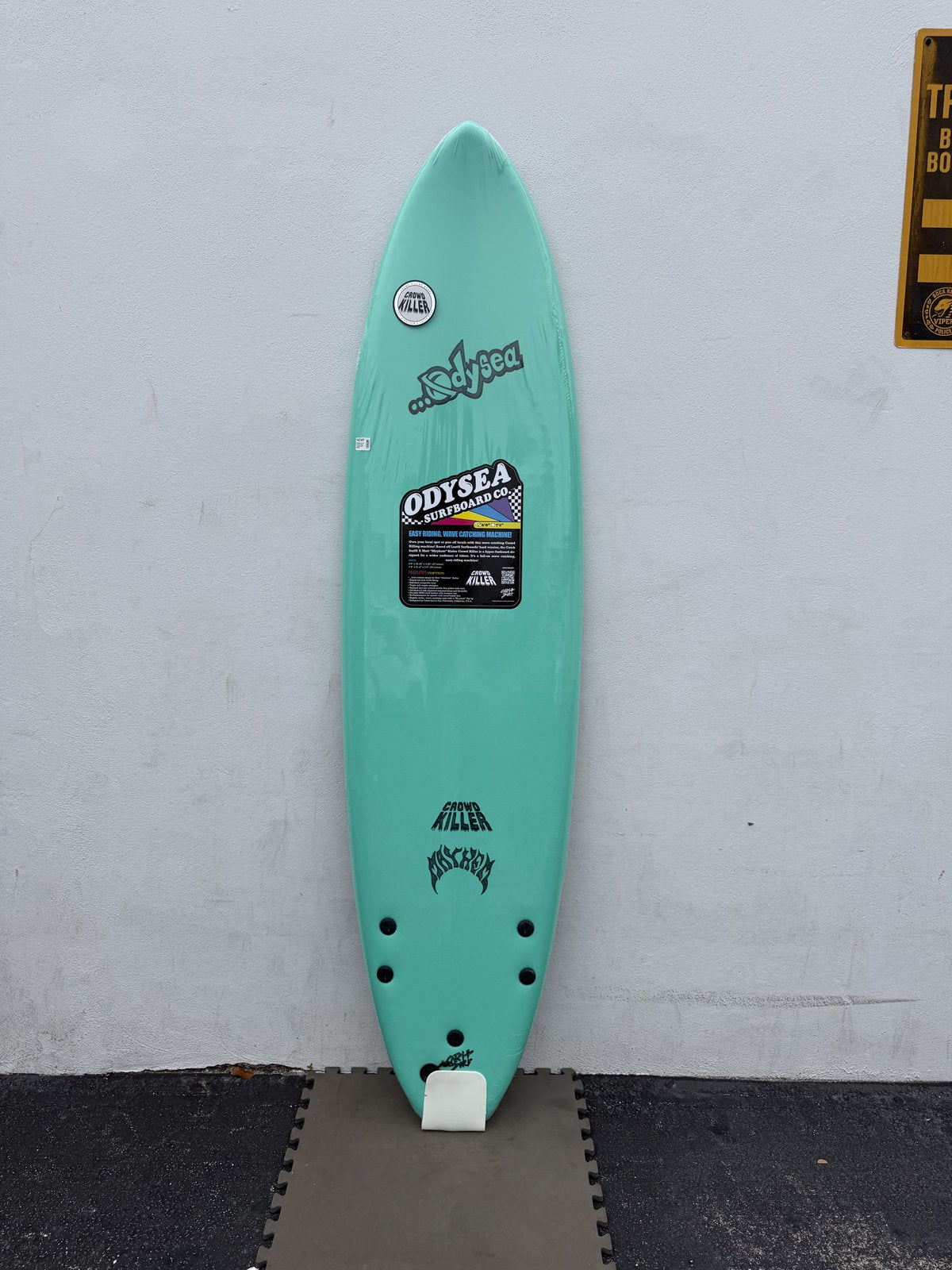 Odysea X Lost Crowd Killer Turquoise25 6ft8in