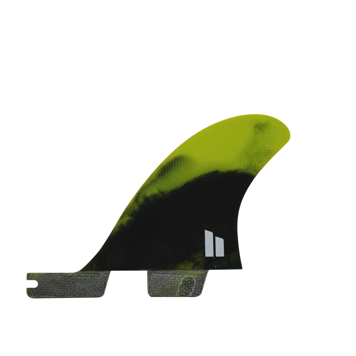 FCS 2 Mark Richards PC Tri Fin Set Cyber Lime-Black XL