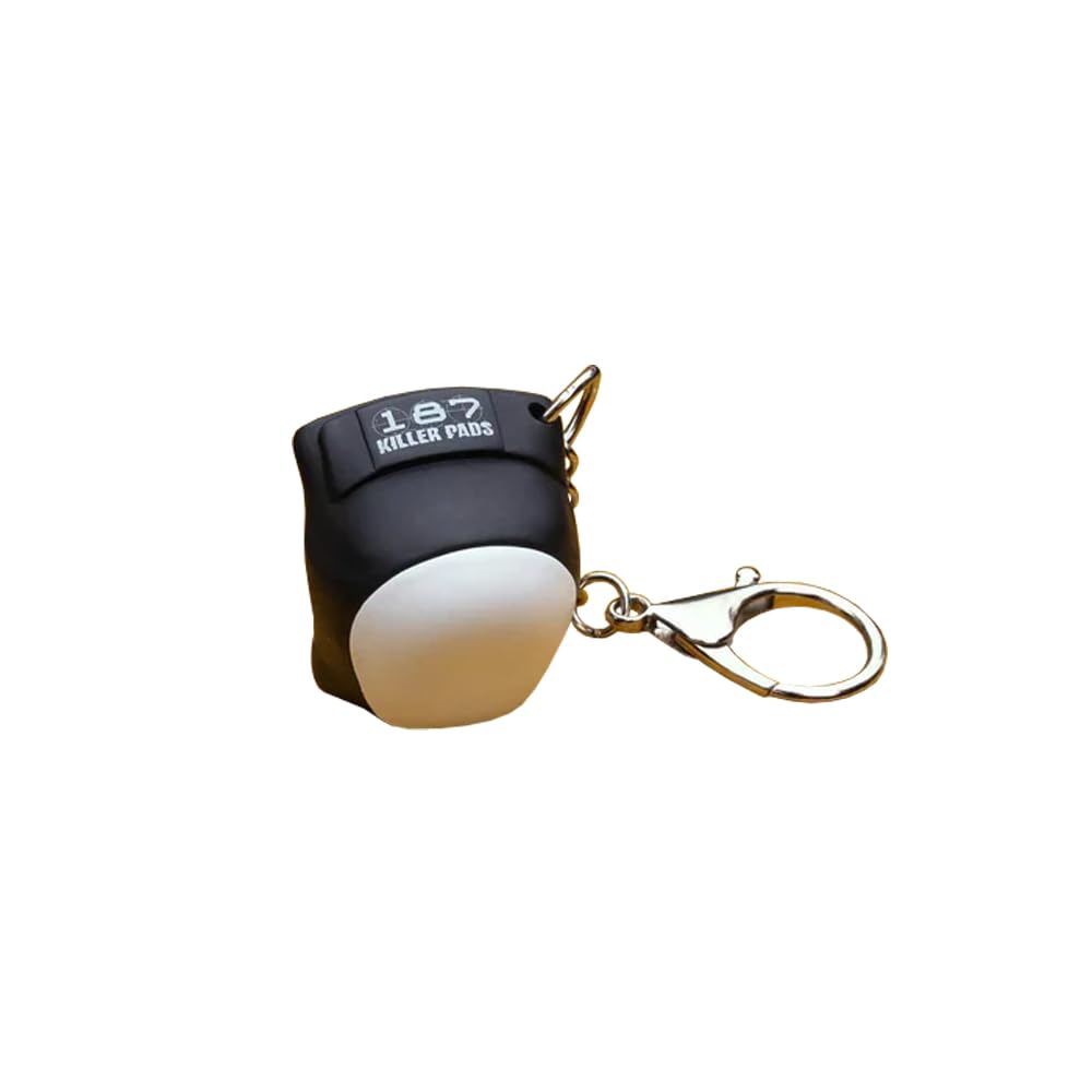 187 Pro Knee Pad Keychain Black