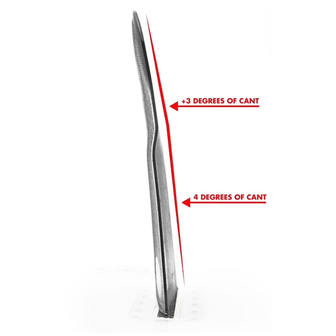 Futures Fins Reverse 3/2 Alpha Twin+1 Twin Fin Set Carbon-Red
