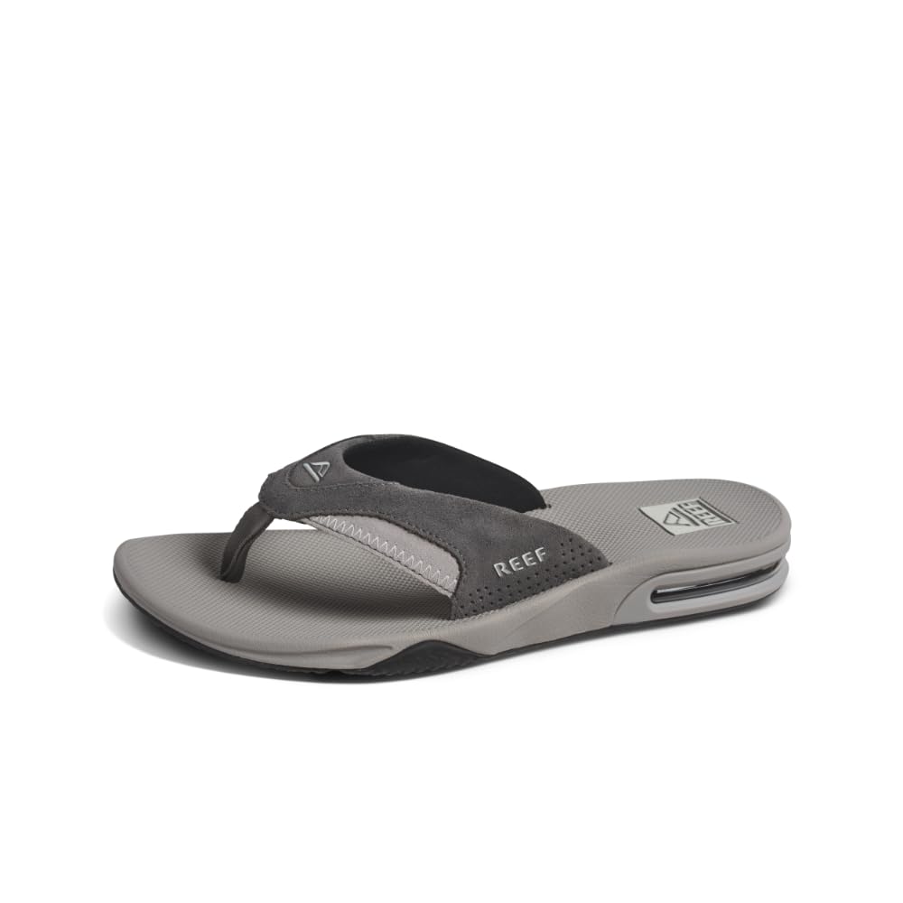 Reef Fanning Mens Sandal Grey Suede 15