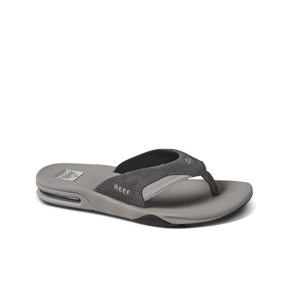 Reef Fanning Mens Sandal Grey Suede 15