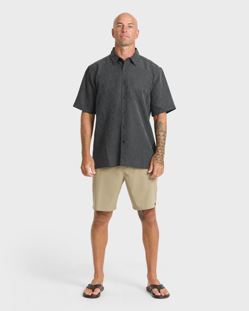 Quiksilver Waterman Island Jungle SS Woven PHT XXL