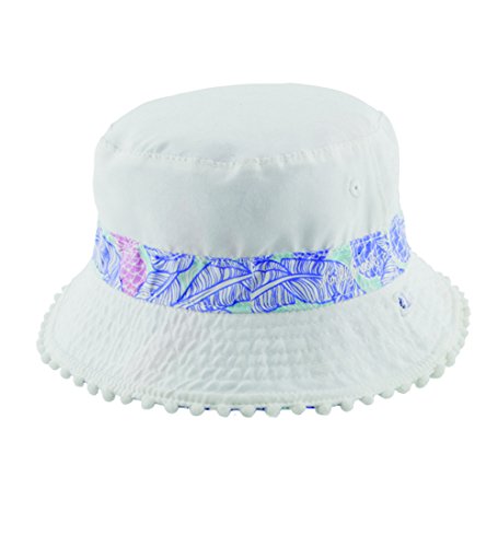 Dozer Girls Bucket Hat Tropics Blue 2-5