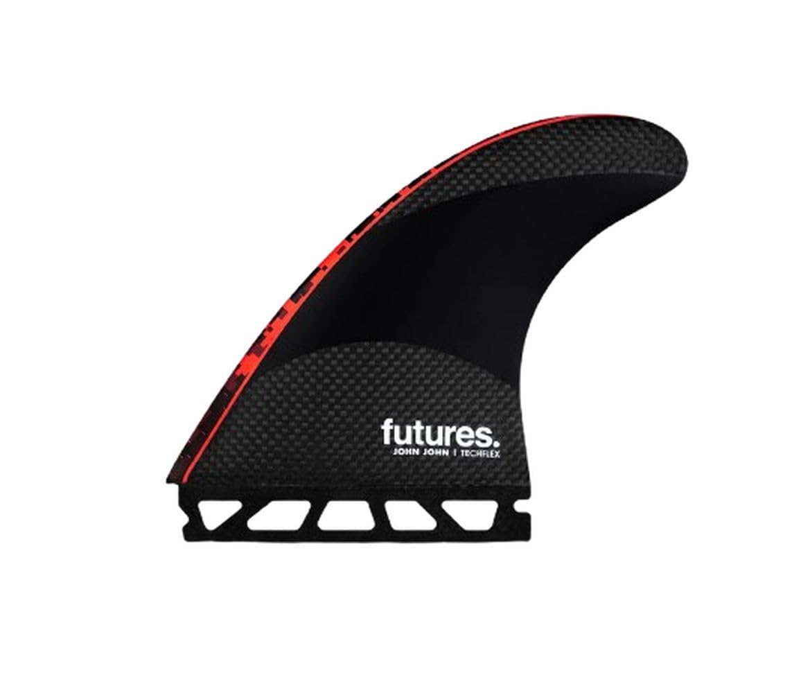 Futures Fins JJF-2 Techflex Thruster Fin Set Digi Red L