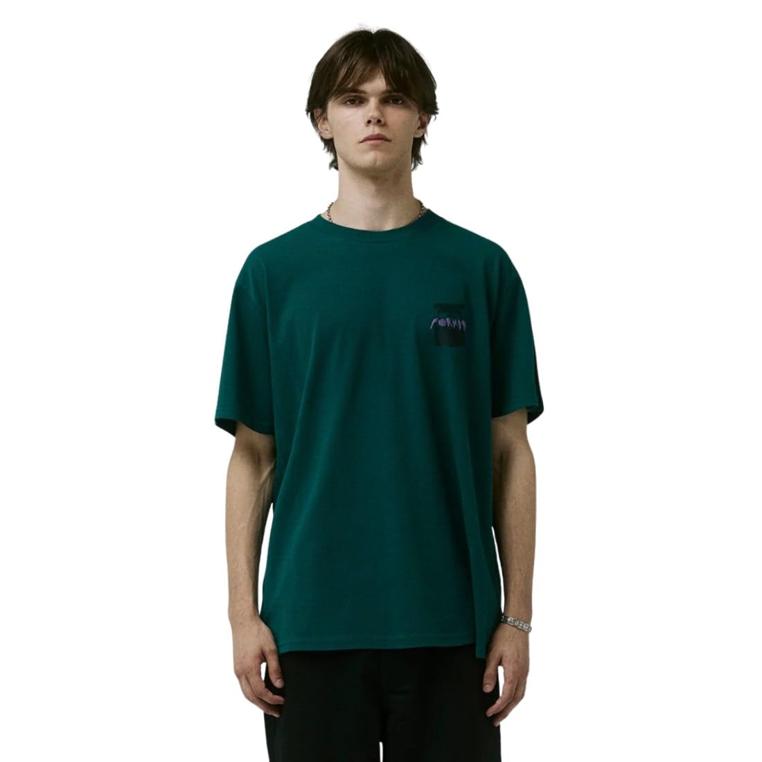 Former Droid Crux SS Tee Petrol XL
