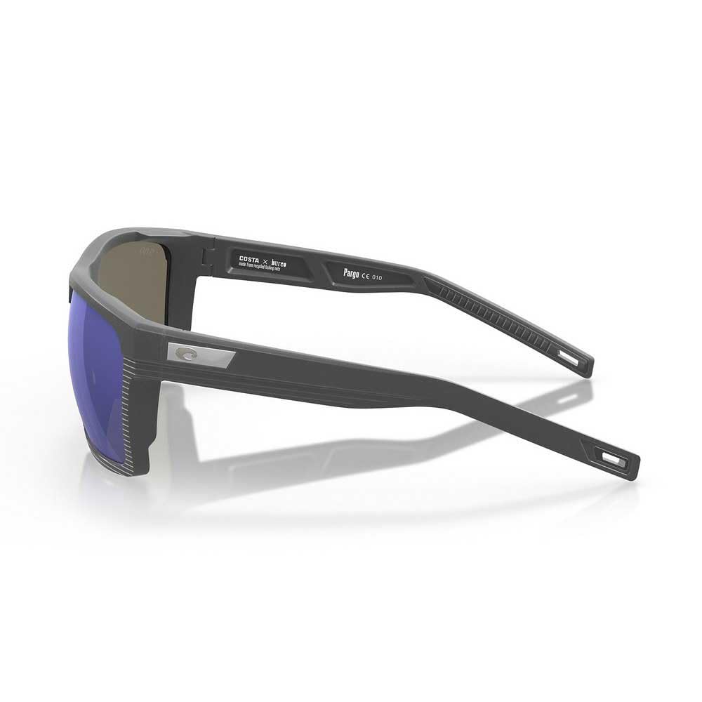Costa Del Mar Pargo Sunglasses NetDarkGrey GreyBlueMirror 580G