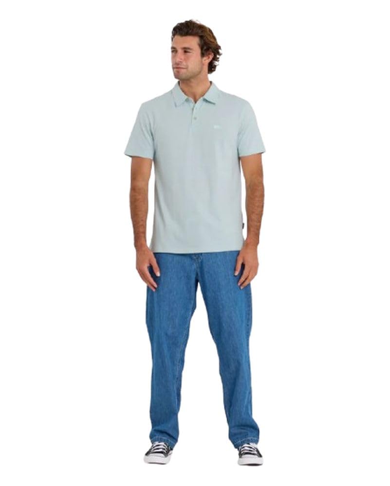 Quiksilver Sunset Cruise Polo BHZ-BLUE HAZE L
