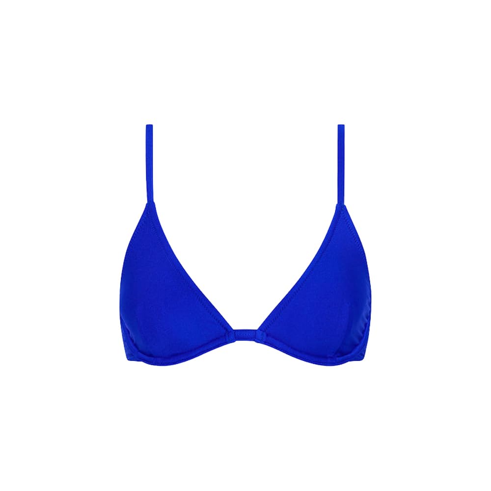 Kulani Kini Underwire Triangle B-C CUP Top BLUELAGOON M