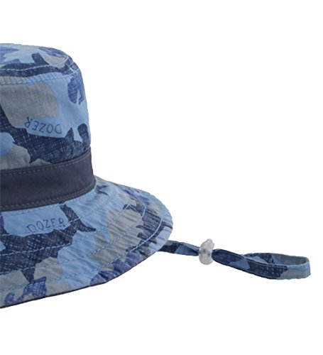 Dozer Boys Bucket Hat Reef Blue 5+