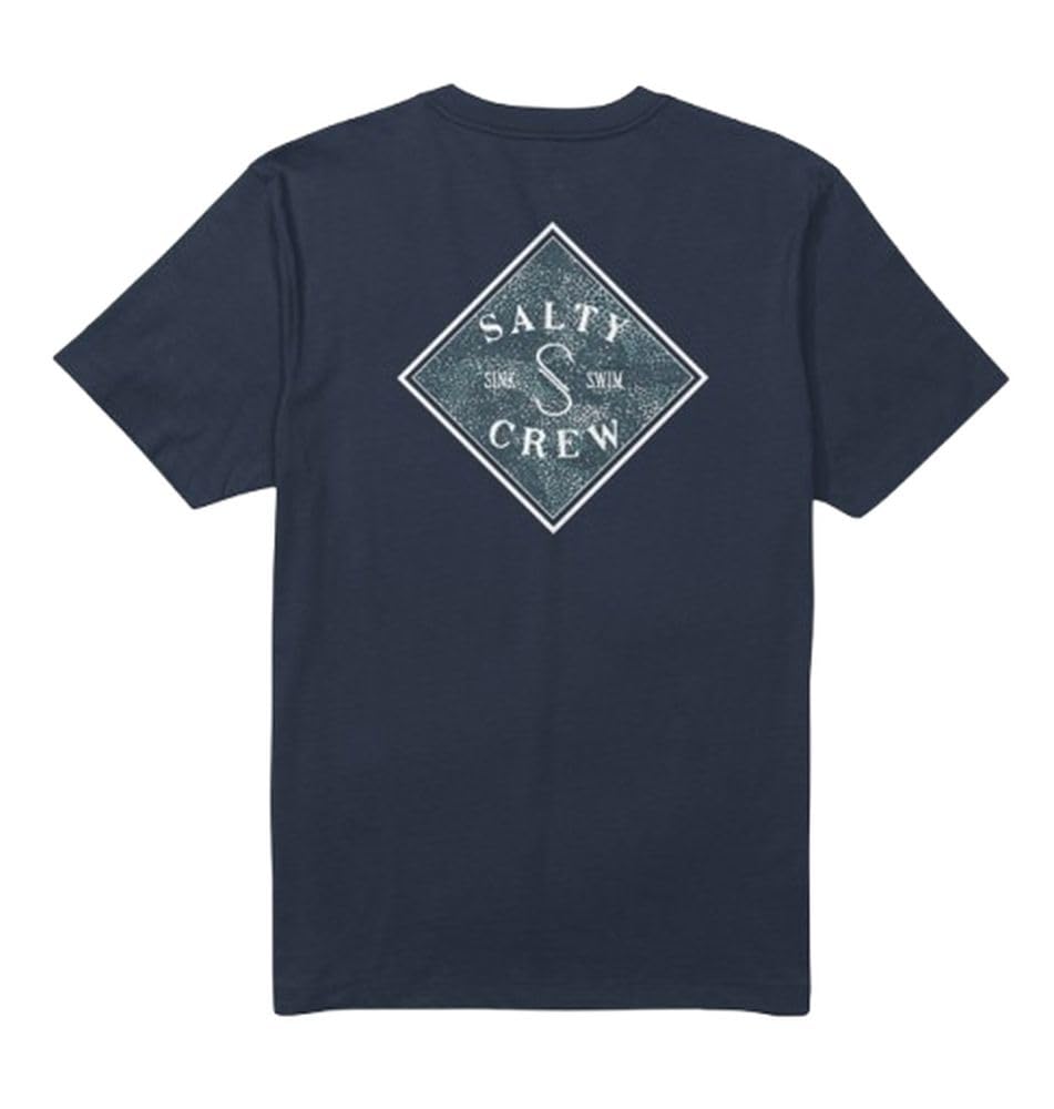 Salty Crew Tippet Fill SS Tee Navy L