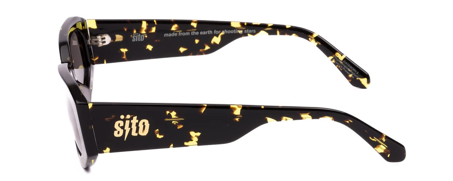sito Juicy Polarized Sunglasses LimeadeTort IronGrey