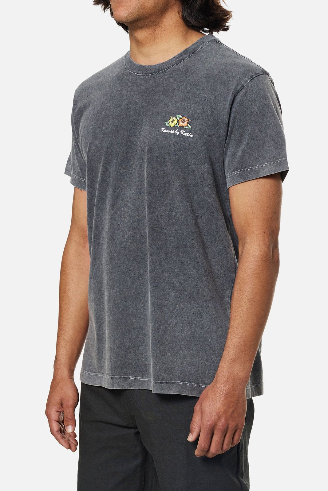 KATIN LAGOON TEE BLACK SAND WASH XXL