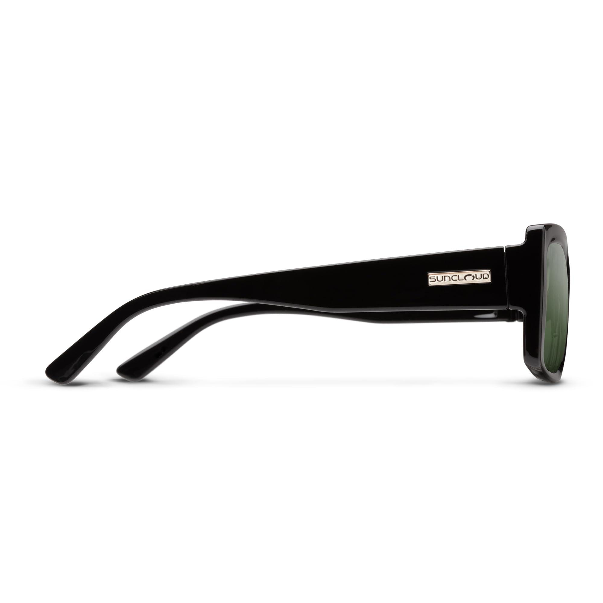 Sun Cloud Astoria Polarized Sunglasses Black GrayGreen
