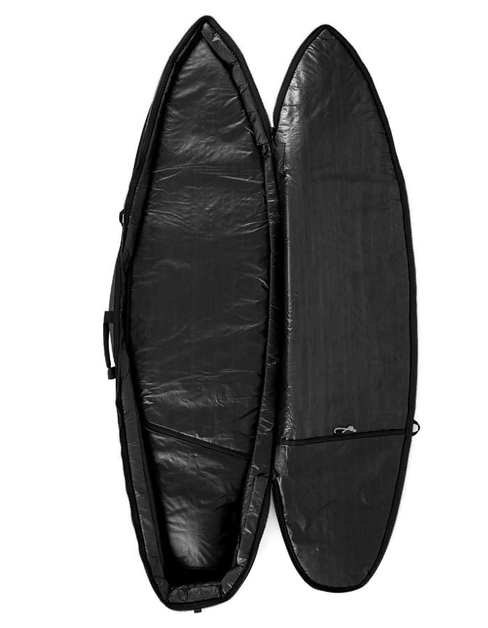 Creatures of Leisure Double DT2.0 Shortboard Boardbag Titanium-Black 6ft3in