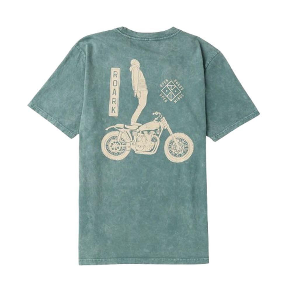 ROARK GHOSTRIDER SS TEE SGN-SLATE GREEN L