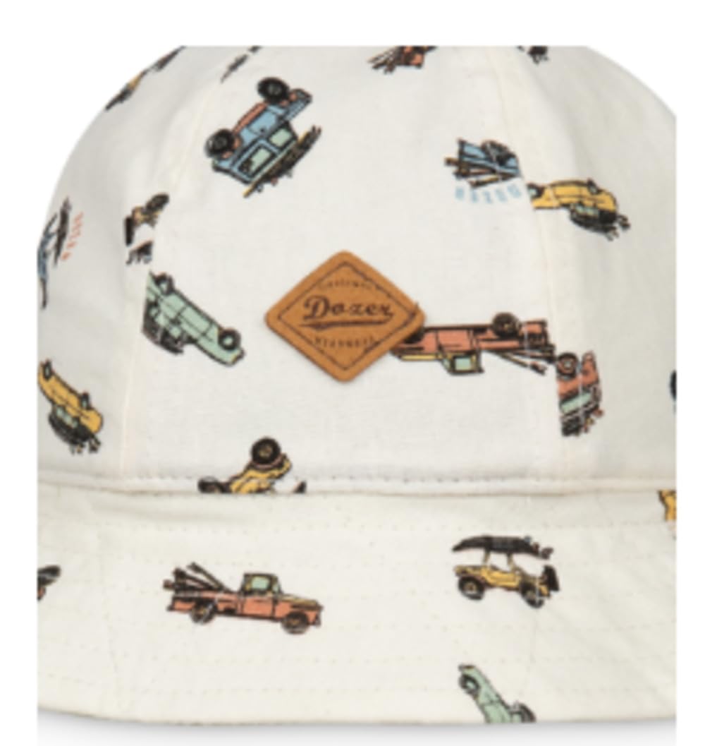 Dozer Design Baby Boys Bucket Hat Bowen Natural 0-12M