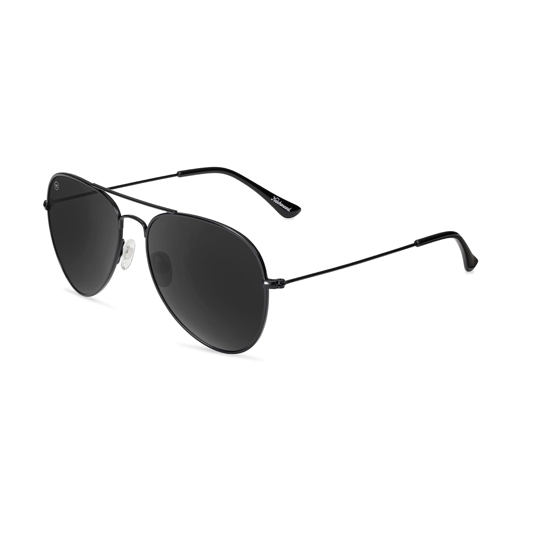 Knockaround Mile High Polarized Sunglasses BlackSmoke