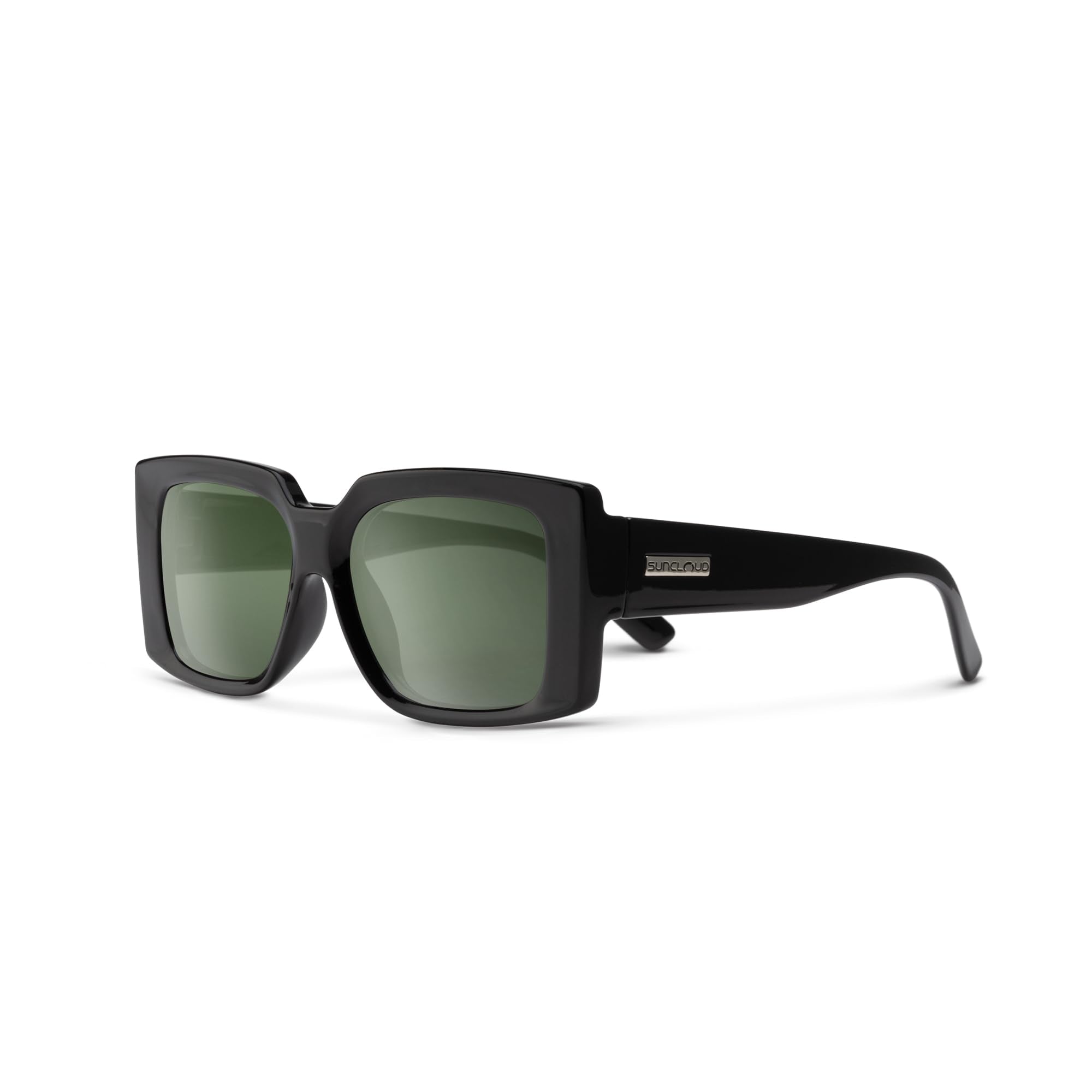 Sun Cloud Astoria Polarized Sunglasses Black GrayGreen