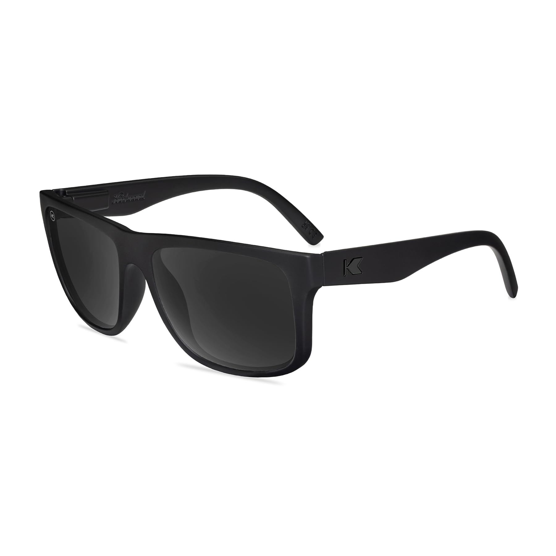 Knockaround Torrey Pines Polarized Sunglasses BlackonBlack
