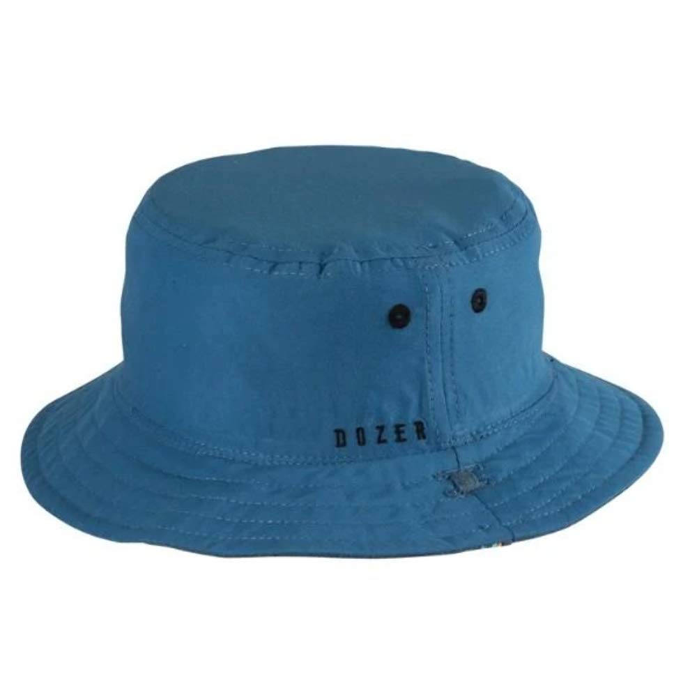 Dozer Boys Bucket Hat Bare Bones Blue 5+