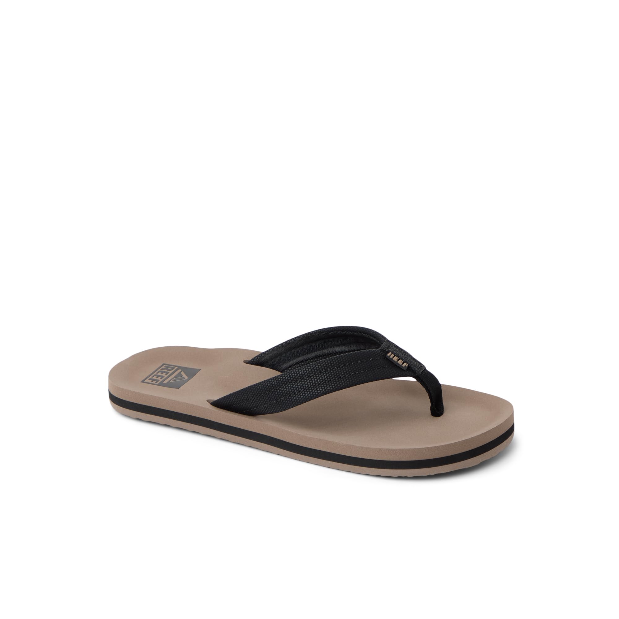 Reef Ahi Boys Sandal Black-Tan 13 C