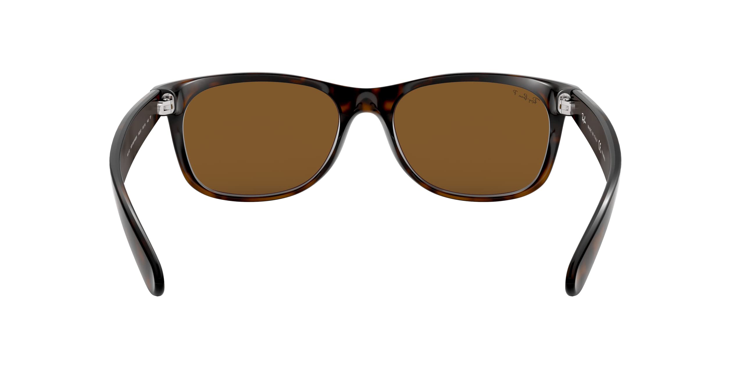 Ray Ban New Wayfarer Polarized Sunglasses Tortise B-15Brown Wayfarer