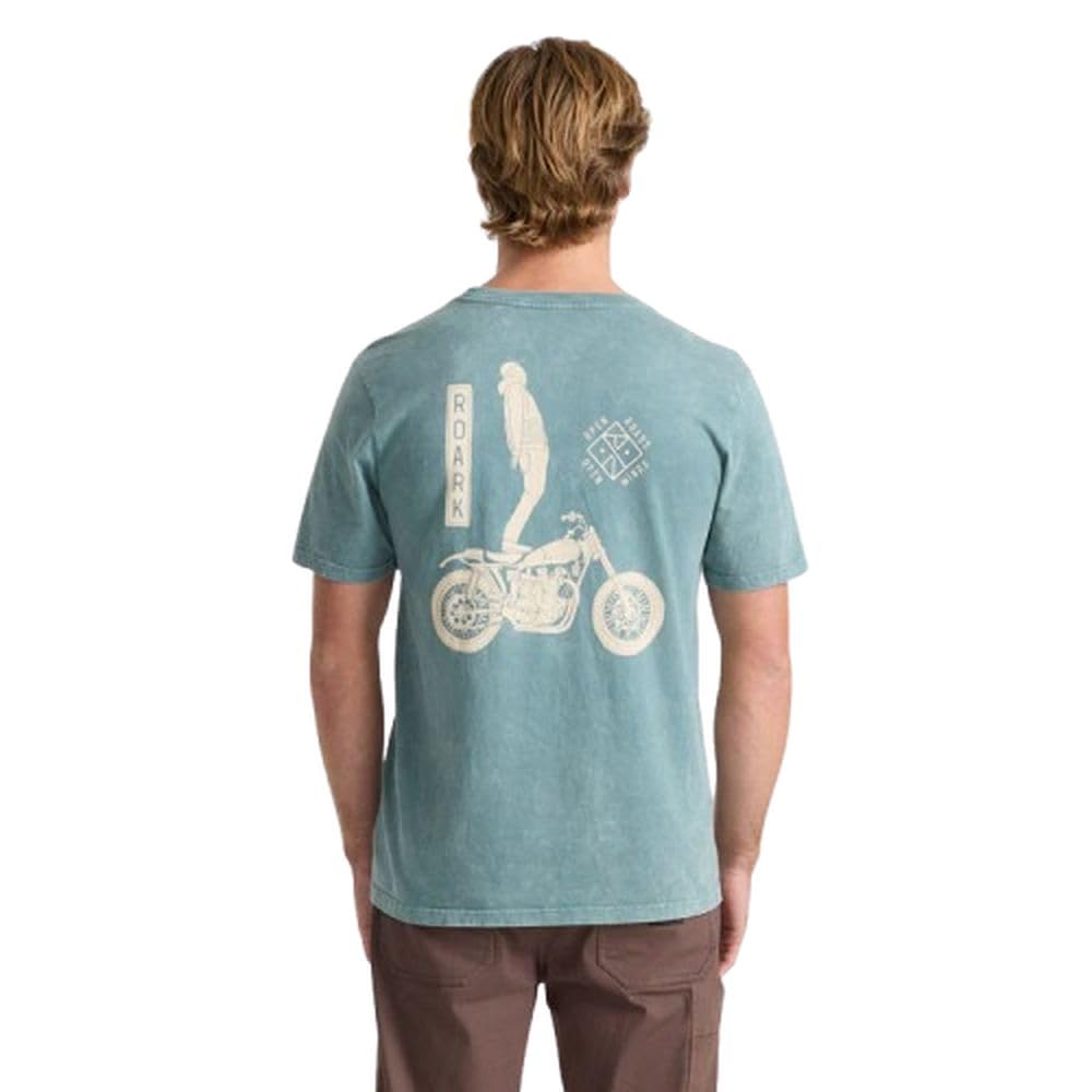 ROARK GHOSTRIDER SS TEE SGN-SLATE GREEN L