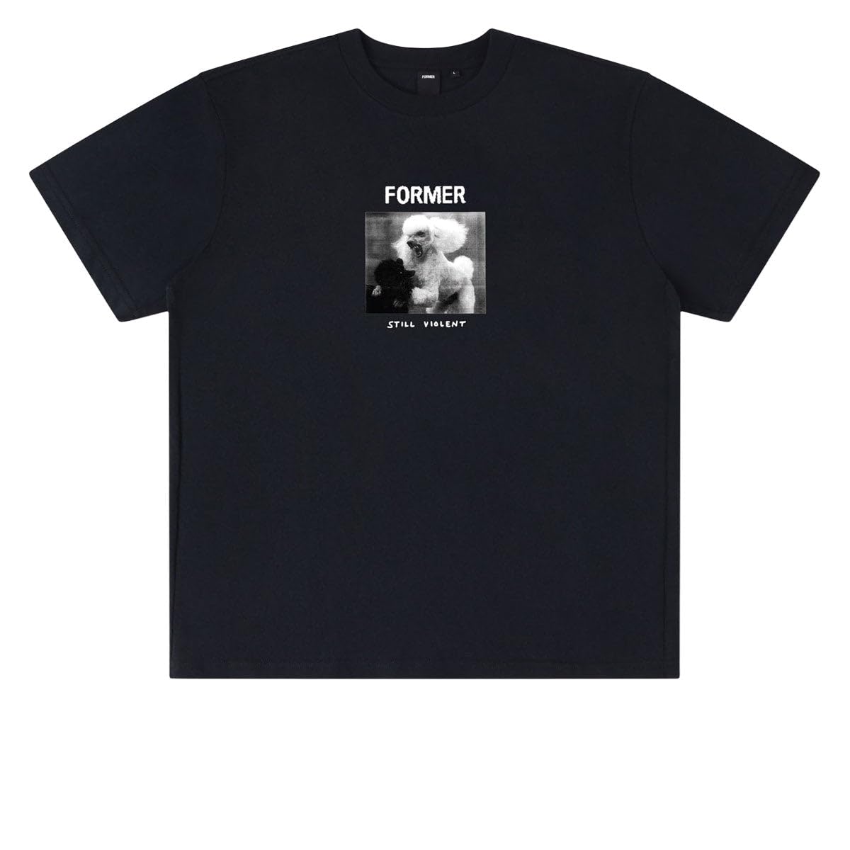 Former War Poodle SS Tee WBLK M