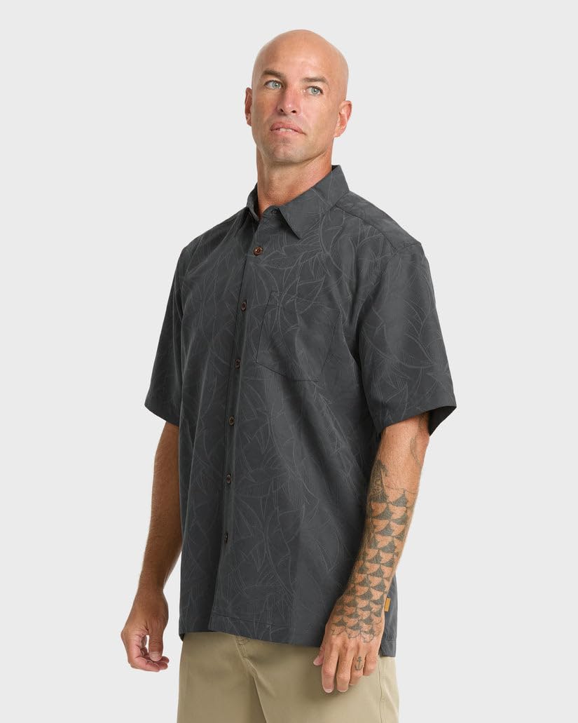 Quiksilver Waterman Island Jungle SS Woven PHT M