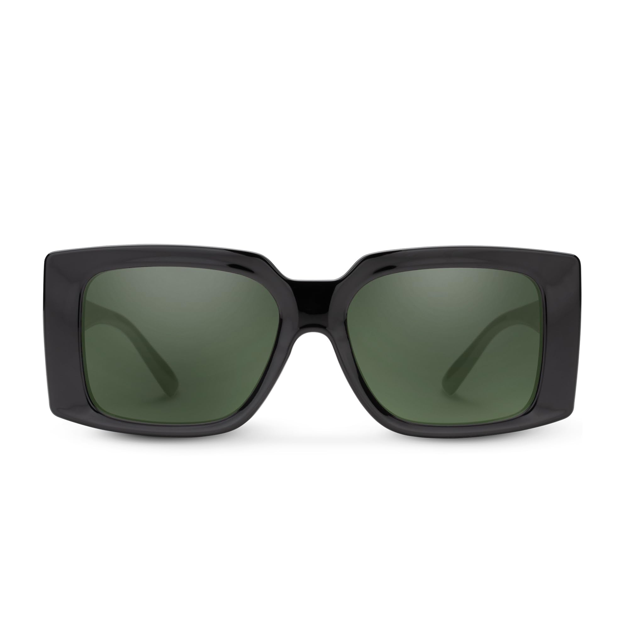 Sun Cloud Astoria Polarized Sunglasses Black GrayGreen