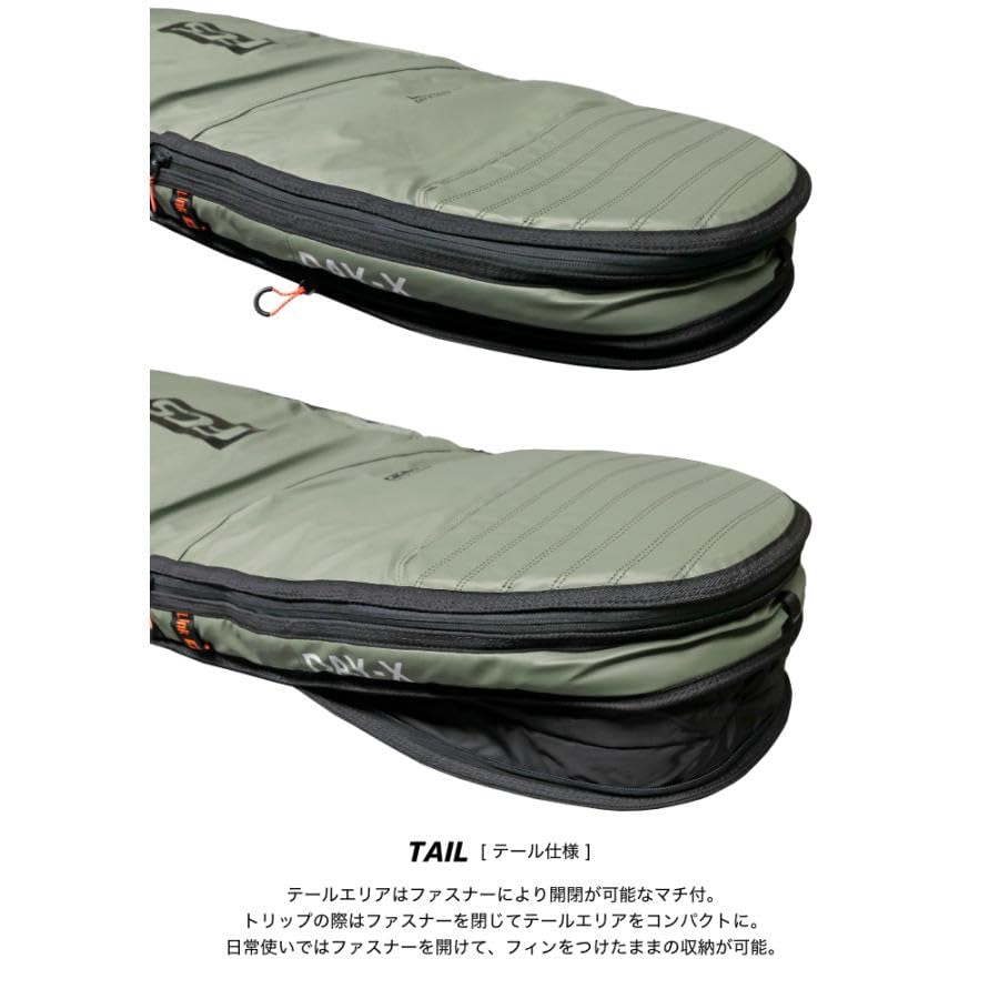 FCS Day-X Shortboard-Fish Travel Bag Alpine 6ft7in