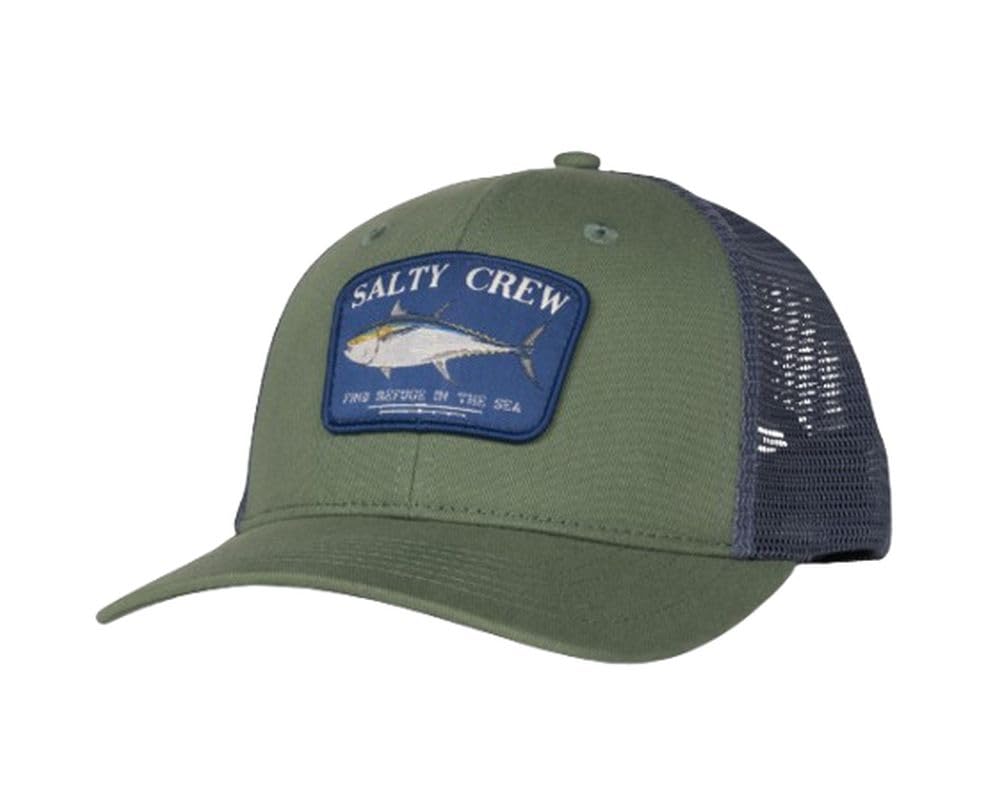 SALTY CREW BIG BLUE AMADEO RETRO Mid Green/Navy 1Sz