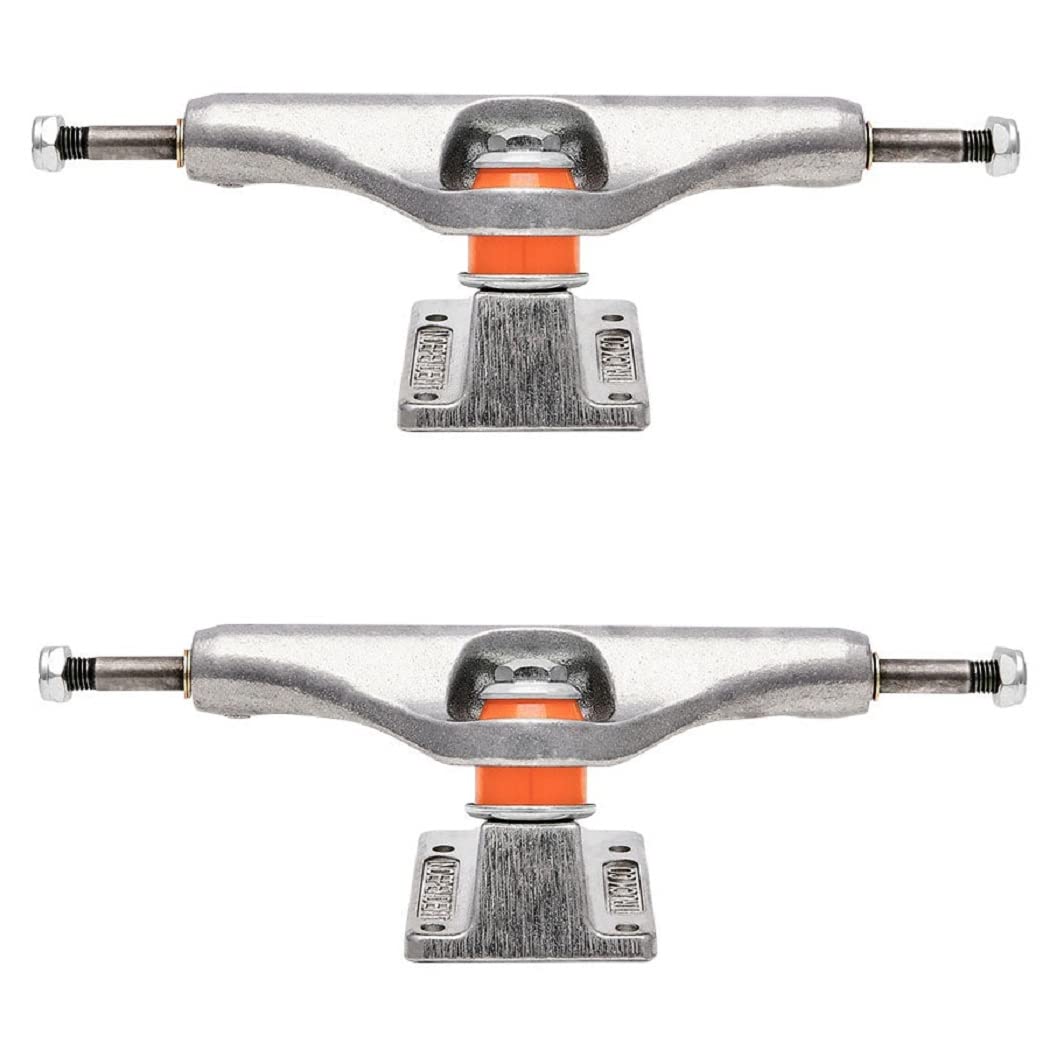 Independent Polished Mid Inverted Kingpin Trucks Silver 129