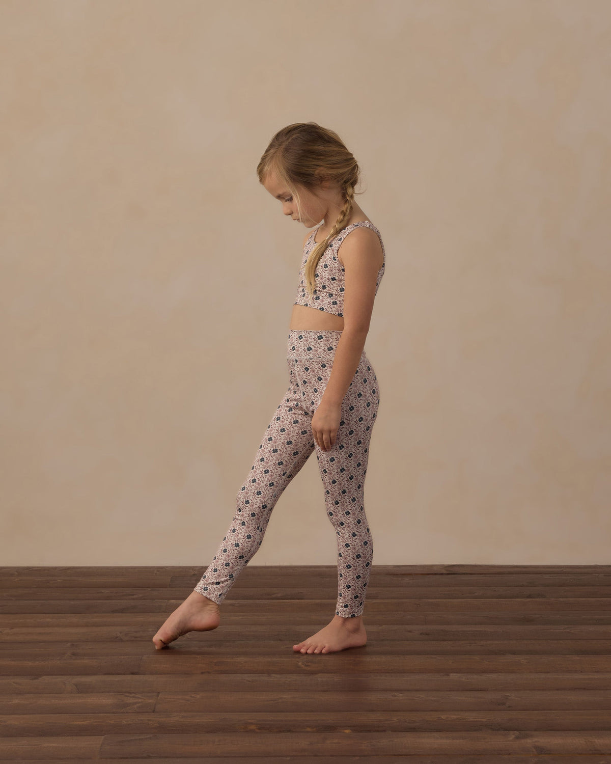 Rylee and Cru Basic Legging Blue Primrose 2-3Y